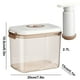 thumbnail image 2 of Bolsa de envasado al vacío apta para alimentos con bomba, nevera portátil hermética, contenedor de almacenamiento de 7 litros, conservación de alimentos, almacenamiento de frutas, gran, 2 of 9