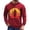 Red, variant on Valora Men Sweatshirt Men's Hoodies Sweatshirts Fashion Casual Motorcycle Print Hooded Pullover Long Sleeve Drawstring Sweater Top Pink M