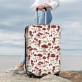 thumbnail image 4 of Wukai Mushroom Elastic Luggage Cover: Personalized Protection for Your Suitcase - Fits 19~29-inch, Washable & Durable Travel Companion-Medium, 4 of 8