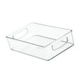 thumbnail image 2 of Refrigerator Storage Box Clear Kitchen Cabinet Drawer PET Egg Food Organizer Fruit Fresh-keeping Container, 2 of 10