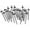 Multicolor, variant on DW True Pitch Snare Drum Tension Rods (20-pack) 5 Inch Deep Drum