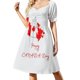 thumbnail image 4 of Vestido de cumpleaños de manga corta a cuadros de Clan Bell para mujer, elegante y de lujo., 4 of 8