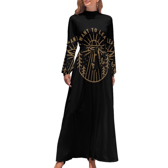Quiero Dejar Vestido Largo vestidos de moda mujer vestido de verano mujer 2024 Vestidos Largos