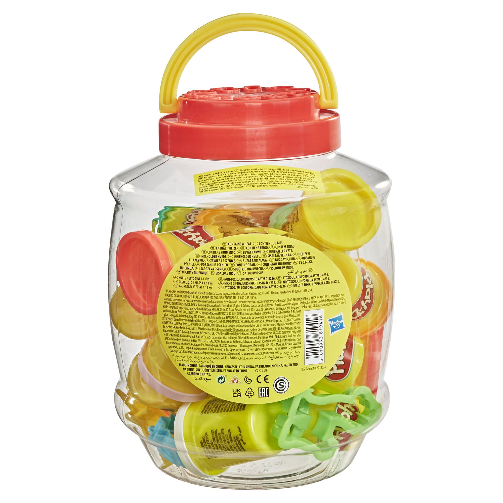 Play-Doh Bucket of Fun Play Dough Set - 20 Colors (20 Piece), Only At Walmart - image 3 of 8