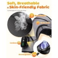 thumbnail image 6 of 2026 Shoulder Massager – Cordless Shoulder Heating Pad with Vibration for Deep Tissue Comfort, Heated Shoulder Wrap with 3 Heating Levels & Vibration, Adjustable Straps, Left or Right, 6 of 9