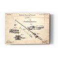 thumbnail image 1 of Epic Art 'Fishing Tackle Vintage Patent Blueprint' Acrylic Glass Wall Art, 12"x16", 1 of 1