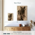 thumbnail image 4 of Elephant Stock Freedom Horse Wall Art - Vertical Canvas Wall Art - Hallway Wall Decor - Animal Canvas - Beige And Brown Decor By Lisa Dearing - 8" x 12", 4 of 8
