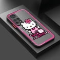 thumbnail image 1 of Cute Hello Kitty Cinnamoroll For Redmi Note 12 12S 12T 11 11T 11E 10 10S 9 9T 8 7 Pro Plus 5G Frosted Translucent Phone Case ZR, 1 of 7