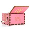 thumbnail image 4 of Caja Música Con Manivela Niña Belleza Navideña Creativa Color Rosa, 4 of 9