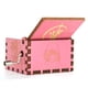 thumbnail image 4 of Caja Música Con Manivela Niña Belleza Navideña Creativa Color Rosa, 4 of 9