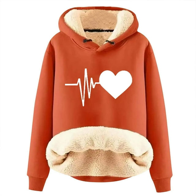 Wyzesi Chandails en Molleton Roses Cardigan Long d'Hiver pour Femmes en Velours Rembourré Cardigan Chaud Sherbet Sweat à Capuche Veste Chandails en Molleton Blancs Maternité Automne Chandails en Molleton pour Femmes