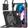 thumbnail image 5 of Étui Assorti pour Ipad Air4 10.9 Pouces avec Bandoulière, Grand Support Réglable, Porte-Stylo, Protection contre les Chocs, 5 of 5