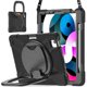 thumbnail image 5 of Funda a juego para iPad Air4 de 10,9 pulgadas con correa para el hombro, soporte de anilla ajustable grande, portalápices y protección contra golpes., 5 of 5