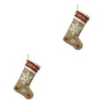 thumbnail image 1 of Bewildely Calcetín de Navidad lindo colgante pared ventana regalos bolsa calcetín Oficina comedor Bar tienda café decoración colgantes niños Type6 NO6, 1 of 6