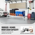 thumbnail image 2 of KFFKFF Aluminum Storage Stand, 48”x14” for Commercial Use, Elevated 8” for Optimal Storage, Durable All-Aluminum 1000 lbs Load Rack, Ideal for Restaurants, Kitchens, Garages, and Transport, 2 of 9