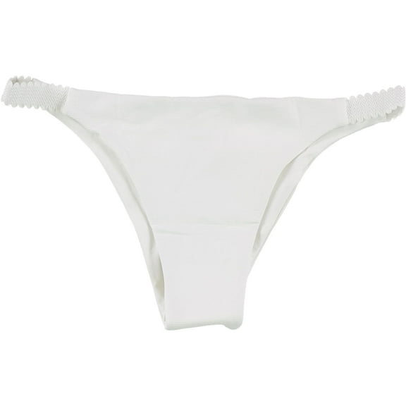 Tavik Womens Heather Minimal Coverage Bikini Swim Bottom, White, X-Small