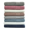 thumbnail image 2 of Authentic Hotel and Spa  Omni Turkish Cotton Terry Oversized Bath Sheet Towels (Set of 2) Pink, 2 of 5