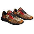 thumbnail image 6 of Golden Retriever Pumpkins Happy Fall Thanksgiving Shoes Sneakers Black Size 11, 6 of 7