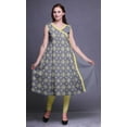 thumbnail image 2 of Bimba SleevelessÂ&nbsp;KurtisÂ&nbsp;Indian Tunic Tops For Women Printed Indian Clothing, 2 of 6