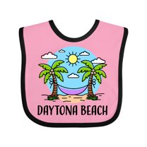 Inktastic Summer Vacation in Daytona Beach Boys or Girls Baby Bib
