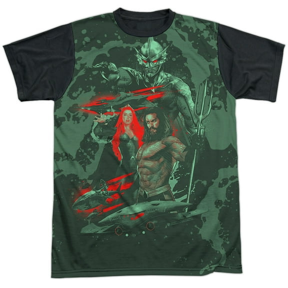 Aquaman Movie Good And Evil Unisex Adult Halloween Costume Sublimated T Shirt