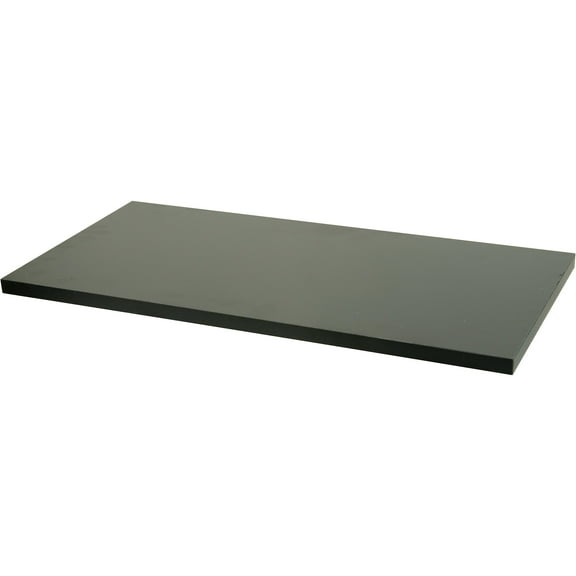 Econoco Melamine Shelf 8-Pk.-- Black, 24in.L  x 12in.Wx 3/4in.H, Model# PW/1224BK