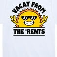 thumbnail image 3 of Instant Message - Vacay From The Rents - Toddler & Youth Short Sleeve Graphic T-Shirt, 3 of 6