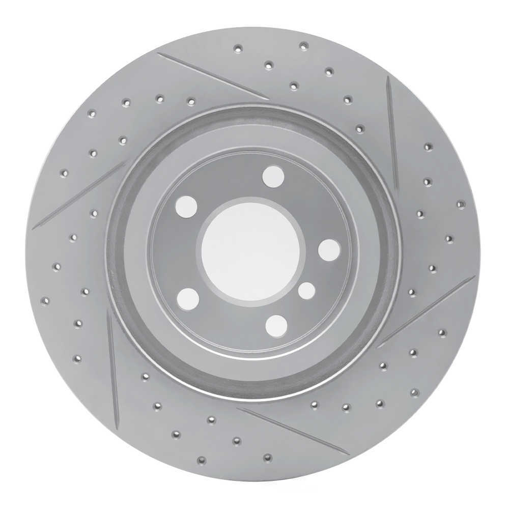 Dynamic Friction Company 830-31152L DFC Geoperformance Rotor - Drilled and Slotted