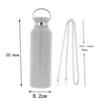 thumbnail image 4 of Bouteille d'Eau Isolée Portable avec Chaîne, Strass Bling, Rechargeable, 4 of 8