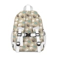 thumbnail image 3 of Paw Prints Backpack for School,Cute School Bag,Schoolbag with Adjustable Shoulder Straps & Padded Back,15"x11.42"x5.5", 3 of 6
