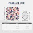 thumbnail image 3 of Vsdgher Hand Painted Abstract Leopard Print Print Car Windshield Sun Shade, Reflective Sunshade Window Sunshade Sun Visor Protector Fit for Cars,Trucks,SUVs-Small, 3 of 6