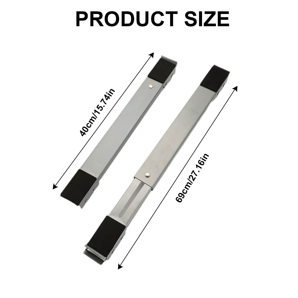 lanema Adjustable Appliance Rollers set Extendable Base Heavy Duty Rollers for Easy Movement of Washers Dryers & Refrigerators