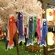 thumbnail image 4 of 5 piezas de manga de viento de carpa japonesa, serpentina de bandera de pez, cometa, serpentina de viento de carpa japonesa, decoración colgante para jardín, bar de sushi, restaurante, 5 col, 4 of 5