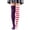 Hot Pink_004, variant on SUXIAN Womens Knee High Socks Striped Moisture Wicking Fabric All Day Comfort Support Halloween