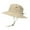 a-Beige37866, variant on FINALGANG Mens Womens Solid Color Outdoor Bucket Hat Wide Brim Vent Holes Drawstring Strap Lightweight Adjustable Fit Cap For Hiking Casual Daily Wear Trendy Headwear
