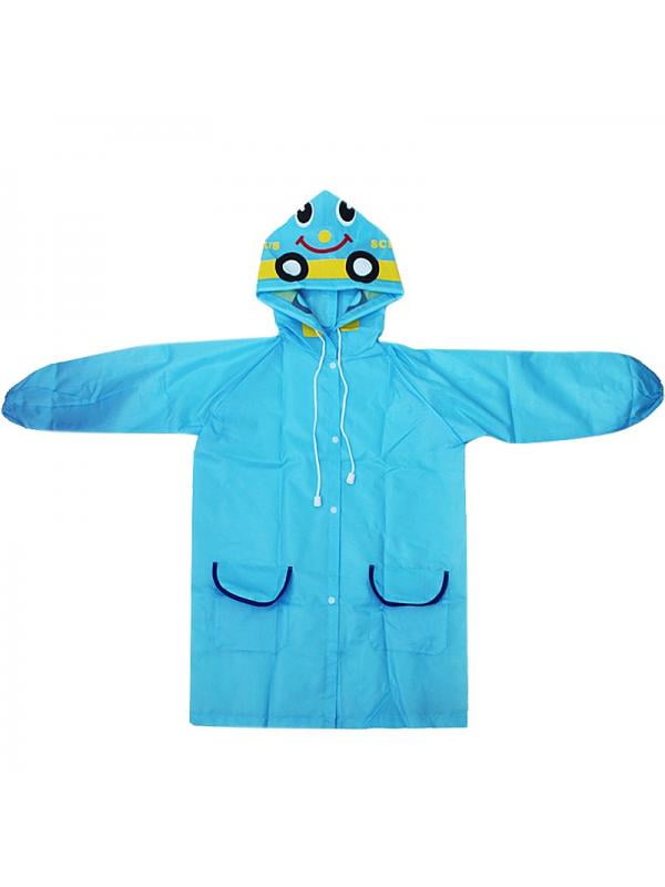 BOZEVON Little Girls’ Waterproof Hooded Coat Jacket Outwear Raincoat 