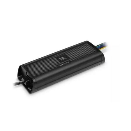 JBL - Apex 1250W Class D Bridgeable Multichannel Amplifier with Variable Crossovers - Black