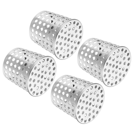 Uxcell 2.5" - 2" Gutter Guard Filter 4pcs 304 Stainless Steel Mesh Screen Vent Cover