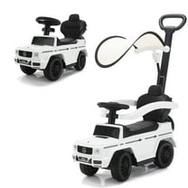 Mercedes-Benz 3-in-1 Kids Ride-On Push Car Ages 1-3, Red