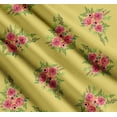 thumbnail image 3 of Soimoi Yellow Cotton Cambric Fabric Flower Floral Fabric Prints By Yard 42 Inch Wide, 3 of 7