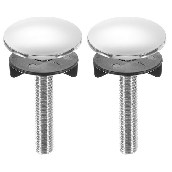 2 Pack Kitchen Sink Hole Cover Bright Chrome, 2 Inch Faucet Hole Cover Stainless Steel for Most Sink Holes