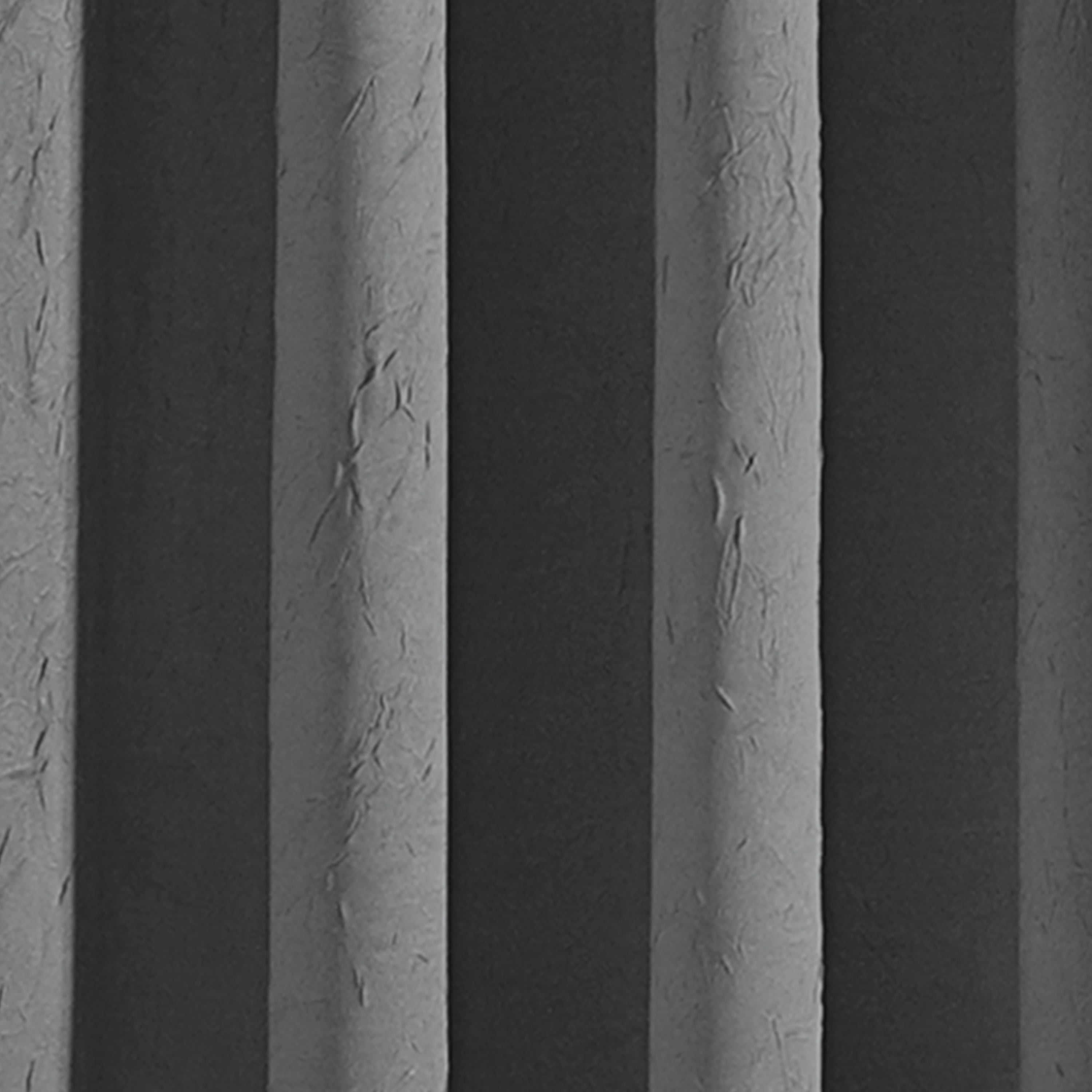 Curtainworks Lenox Grommet Indoor Single Curtain 50" x 144", Gray, Polyester, Adult