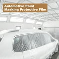 thumbnail image 7 of Uxcell 2pcs Pre-Taped Masking Film 43.3"x65ft Adhesive Tape and Drape Painters Plastic Drop Cloth Film with Tape Plastic Sheeting for Automotive Painting Covering, Clear, 7 of 7