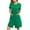Green, variant on Eawtki Women Zipper Robes Short Bathrobe Lightweight House Coat with Pockets Soft Nightgown