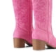 thumbnail image 3 of Botas DREAM PAIRS DWUMMB2504 de Nubuck Rosa Cowboy 27 cm, 3 of 8