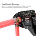 thumbnail image 3 of iCrimp Combo Angle Head Pex Pipe Plumbing Crimping Tool for 1/2" & 3/4" Copper Rings suits ASTM F1807, IWS-1234W, 3 of 5