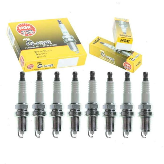 8 pc NGK G-Power Spark Plugs compatible with Dodge Ram 2500 5.9L V8 1998-2002