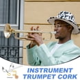 thumbnail image 2 of 1 Set Trombone Replacement Water Gate Key With Cork Pad Trombone Accessory, 2 of 5