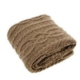 thumbnail image 1 of Camel Chenille Throw Blanket, 1 of 4
