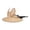 Brown, variant on Almencla Kids Sun Hat Breathable Lovely Straw Hat for Travel Beach Picnic Camping Outdoor Brown